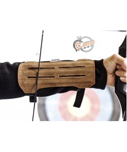 Крага охотничья 19 см (замша)