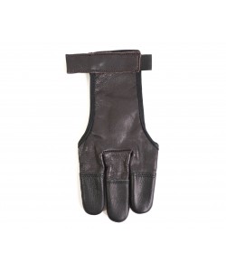 Напальчник традиционный коричневый (кожа)