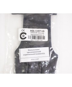 Напальчник традиционный коричневый (кожа)