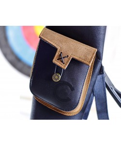 Колчан заспинный (кожа)