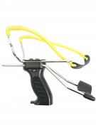 Рогатка Man Kung MK-SL06, с упором и магазином (черная)