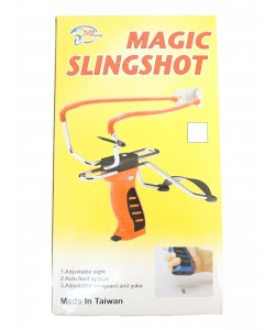 Рогатка Man Kung MK-SL06, с упором и магазином (черная)