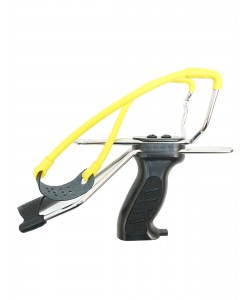 Рогатка Man Kung MK-SL06, с упором и магазином (черная)