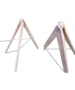 Тренога-подставка для щита или мишени, 1 метр (дерево)