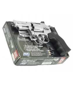 Пневматический револьвер ASG Dan Wesson 2.5” Silver (пулевой)