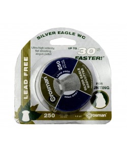 Пули для пневматики Crosman Silver Eagle WC 4,5 мм, 0,31 г (250 штук)