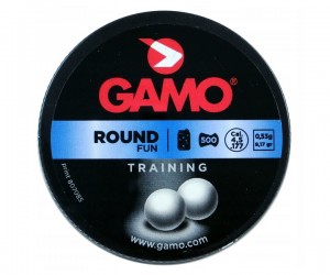 Пули Gamo Round 4,5 мм, 0,53 грамм, 500 штук