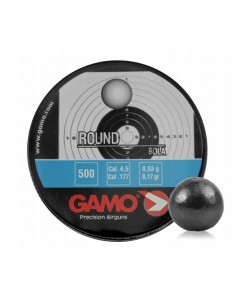 Пули для пневматики Gamo Round 4,5 мм, 0,53 г (500 штук)