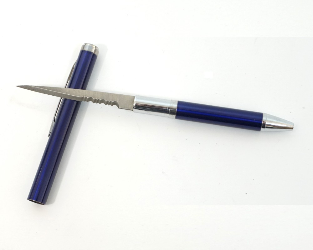 Ручка-нож City Brother 003S - Blue в блистере