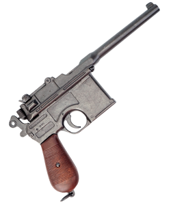 Макет пистолет Mauser C96, пластик. рукоять (Германия, 1896 г.) DE-1024