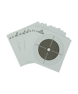 Мишени для пневматики Pnevmat24 №8, 100x100 мм (50 штук)