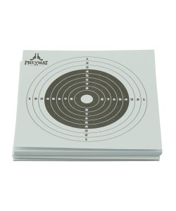 Мишени для пневматики Pnevmat24 №8, 100x100 мм (50 штук)