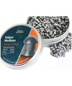 Пули для пневматики H&N Sniper Medium 4,5 мм, 0,55 г (500 штук)