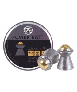 Пули для пневматики RWS Power Ball 4,5 мм, 0,61 г (200 штук)