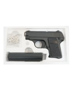 Страйкбольный пистолет Galaxy G.1A (Colt 25) с глушителем