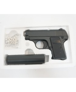 Страйкбольный пистолет Galaxy G.1A (Colt 25) с глушителем