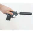 Страйкбольный пистолет Galaxy G.1A (Colt 25) с глушителем - фото № 5