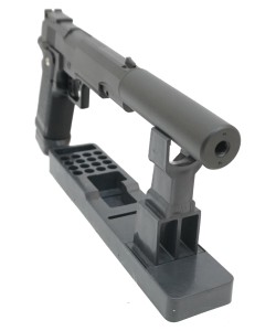 Страйкбольный пистолет Galaxy G.6A (Colt Hi-Capa) с глушителем и ЛЦУ