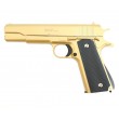 Страйкбольный пистолет Galaxy G.13GD (Colt 1911) золотистый - фото № 1