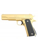 Страйкбольный пистолет Galaxy G.13GD (Colt 1911) золотистый