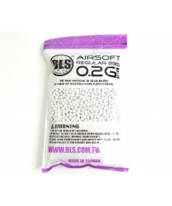 Шары для страйкбола BLS 0,20 г, 5000 штук (1 кг, белые) 1KG-H2