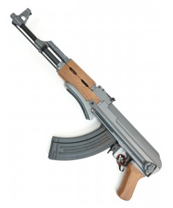 Страйкбольный автомат Cyma AK-47S, пластик. корпус, скл. приклад (CM.028S)
