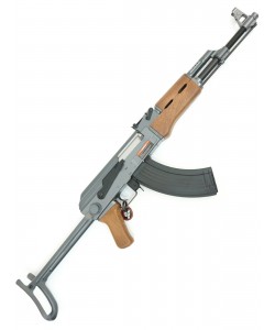 Страйкбольный автомат Cyma AK-47S, пластик. корпус, скл. приклад (CM.028S)