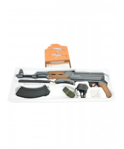 Страйкбольный автомат Cyma АКС-47, пластик. корпус, складной приклад (CM.028S)