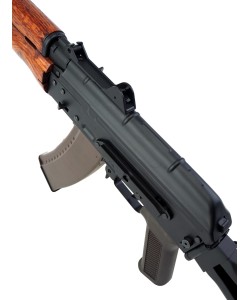 Страйкбольный автомат Cyma АКС-74У, деревянное цевье (CM.045A)