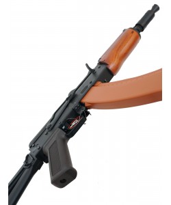 Страйкбольный автомат Cyma АКС-74У, деревянное цевье (CM.045A)