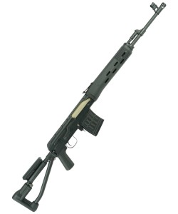 Снайперская винтовка Cyma СВД-C AEG, пластик, скл. приклад (CM.057S)