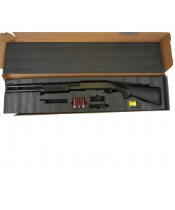 Страйкбольный дробовик Cyma Remington M870 Long, металл (CM.350LM)