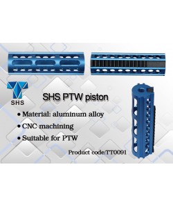 Поршень SHS усиленный для PTW, алюминиевый, 15 зубов (TT0091)