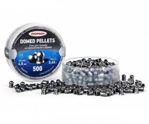 Пули «Люман» Domed pellets 4,5 мм, 0,68 г (500 штук)