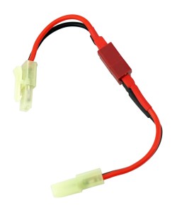 Коннектор T-разъем на Mini-Tamiya, 100 мм, male/female (пара)