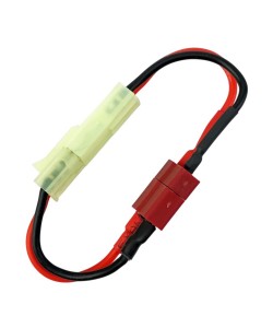 Коннектор T-разъем на Mini-Tamiya, 100 мм, male/female (пара)