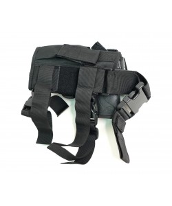 Кобура тактическая набедренная универс. Tornado Black