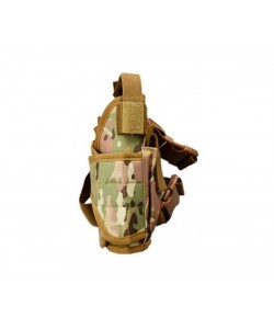 Кобура тактическая набедренная универс. Tornado Multicam