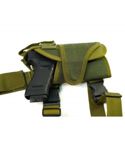 Кобура тактическая набедренная универс. Tornado Olive