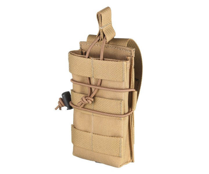 Подсумок Wartech MP-103 под 1 магазин M/АК-серии, резинка (койот)