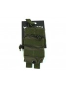 Подсумок Wartech MP-103 под 1 магазин M/АК-серии, резинка (олива)