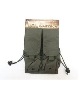 Подсумок Wartech MP-106 под 4 магазина АК-серии (олива)