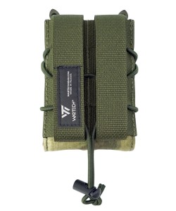 Подсумок Wartech MP-117 «Альфа» под 1 магазин АК/М серии, фастмаг (мох ATFG)