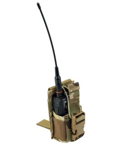 Подсумок Wartech UP-110 «Волна» под радиостанцию, открытый (Multicam)