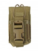 Подсумок Wartech UP-110 «Волна» под радиостанцию, открытый (койот)