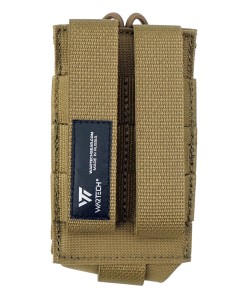 Подсумок Wartech UP-110 «Волна» под радиостанцию, открытый (койот)