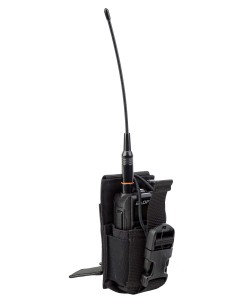 Подсумок Wartech UP-110 «Волна» под радиостанцию, открытый (черный)