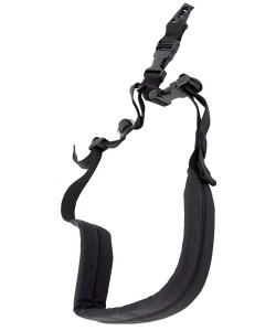 Ремень тактический Wartech TS-105 одноточечный с фастексом и мягким плечом (черный)