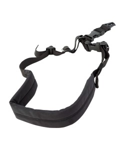 Ремень тактический Wartech TS-105 одноточечный с фастексом и мягким плечом (черный)