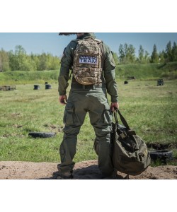 Баул Wartech BB-101 с рюкзачными лямками «Фрахт», 110 л (олива)